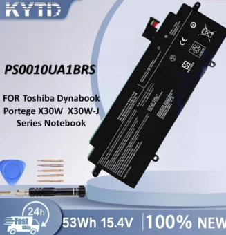 KYTD PS0010UA1BRS Laptop Battery For Toshiba Dynabook Portege X30W X30W-J Series Notebook 15.4V 53WH 3450mAh