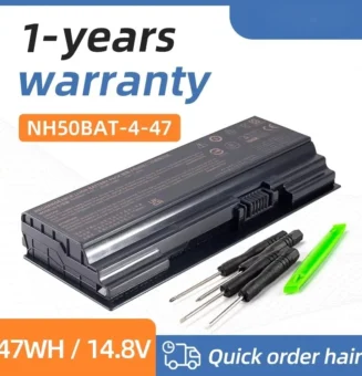 NH50BAT-4 Battery for Clevo NH70RAQ NH55EDQ NH50RA NH55RCQ NH58RDQ NH70RHQ NH58RCQ For machenike T58 For Sager NP6875