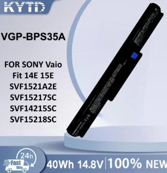 KYTD VGP-BPS35A Battery For SONY Vaio Fit 14E 15E SVF1521A2E SVF15217SC SVF14215SC SVF15218SC BPS35 BPS35A