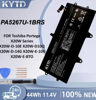 KYTD 11.4V 3760mAh Laptop Battery PA5267U-1BRS for Toshiba Portege X20W Series X20W-D-10E X20W-D-10Q X20W-D-14G X20W-E-10X