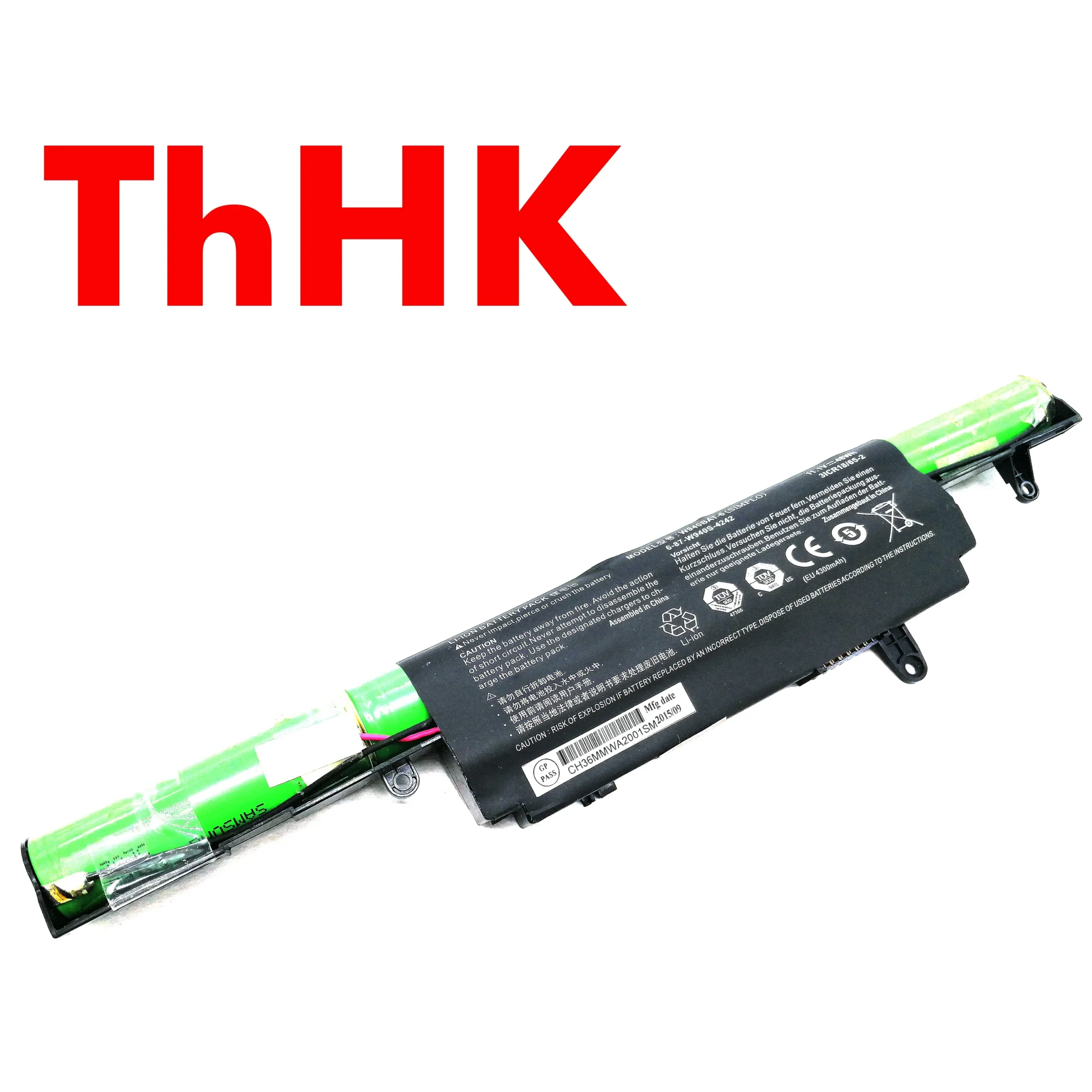 Genuine Original 48WH W940BAT-3 W940BAT-4 W940BAT-6 6-87-W940S-42F1-P Laptop Battery Batteries For Clevo W94LS
