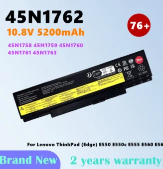 45N1762 45N1759 Laptop Battery For Lenovo ThinkPad E550 E550C E560 E555 E565 E565C 45N1758 45N1760 45N1761 45N1763