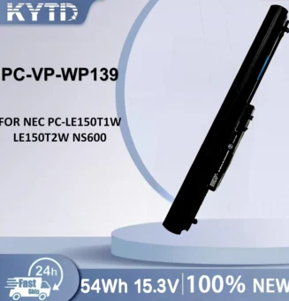 KYTD PC-VP-WP139 Laptop Battery For NEC LaVie LE150T2W LE150T1W PC-NS100A2W PC-NS150DAR PC-NS700JAB PC-GN16CJSAA 14.8V-36Wh/26