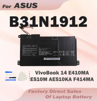 B31N1912 C31N1912 Laptop Battery For Asus VivoBook 14 E410MA-EK018TS EK018TS E510KA L410MA R522MA E510MA F414MA L510MA