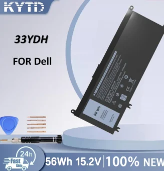 KYTD 33YDH PVHT1 99NF2 81PF3 Laptop Battery For Dell Inspiron 15 7577 17 7773 7778 7779 7786 13 3380 14 3490 15 3580 15 3590