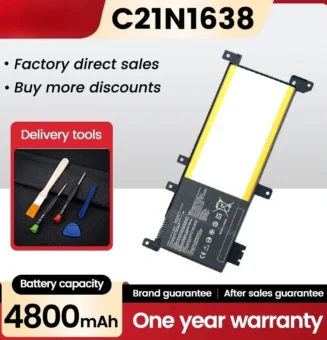 C21N1638 Laptop Battery For ASUS For ASUS VivoBook 14 X442UR X442UQ X442UN F442U F442UR A480U X442UA Series