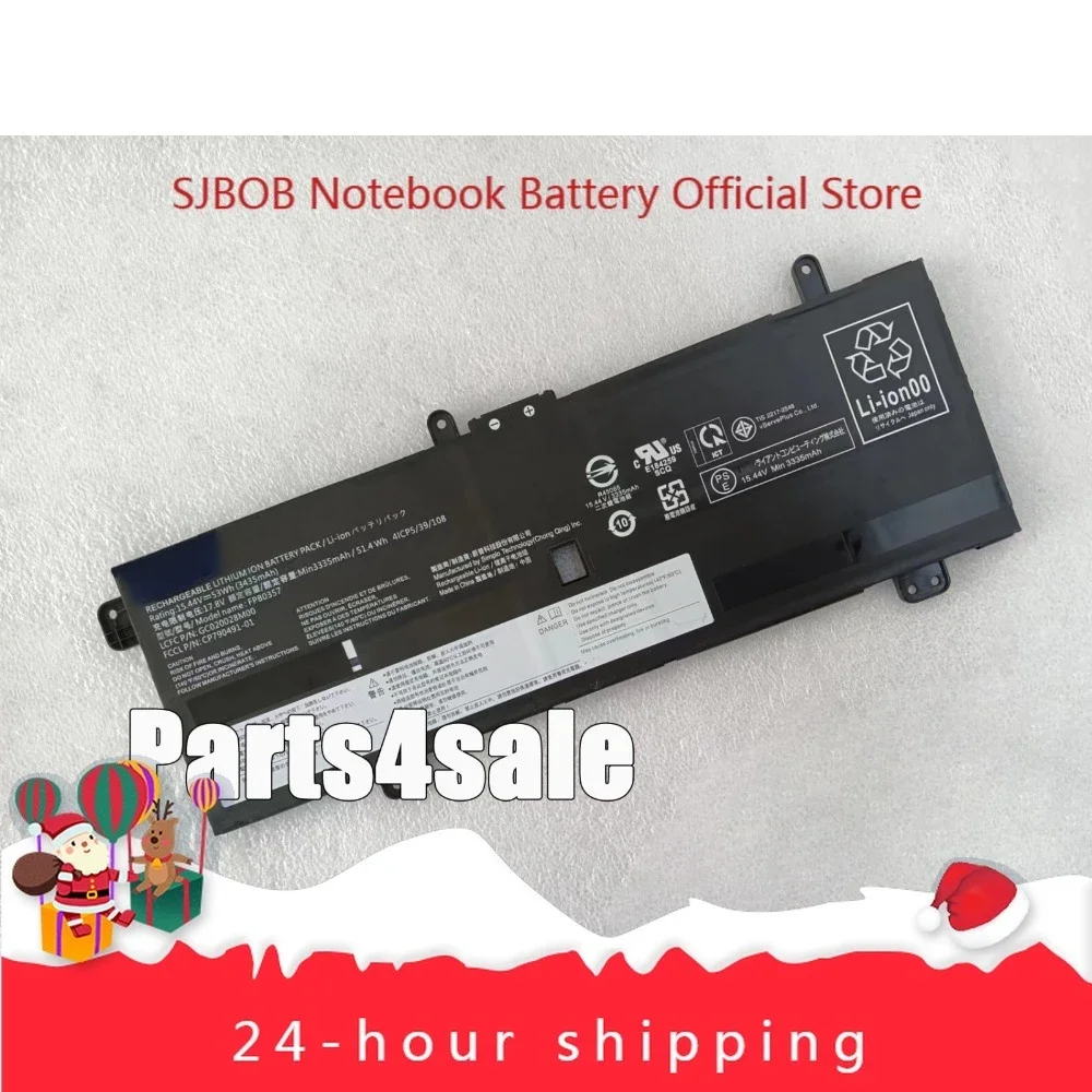 New Genuine FPB0357 Battery For Fujitsu GC020028M00 CP790491-01 41CP5/39/108 laptop battery