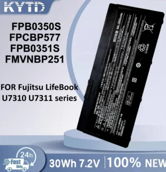 KYTD FPB0350S for Fujitsu LifeBook U7310 U7311 series CP784743-03 FPB0351S FMVNBP250 FMVNBP251 FPCBP577 7.2V 30Wh 4170mAh