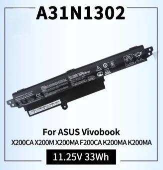 A31N1302 Notebook Battery for ASUS Vivobook X200CA X200M X200MA F200CA K200MA K200MA-DS01T 11.6" A31Lm2H A31LMH2 A31LM9H