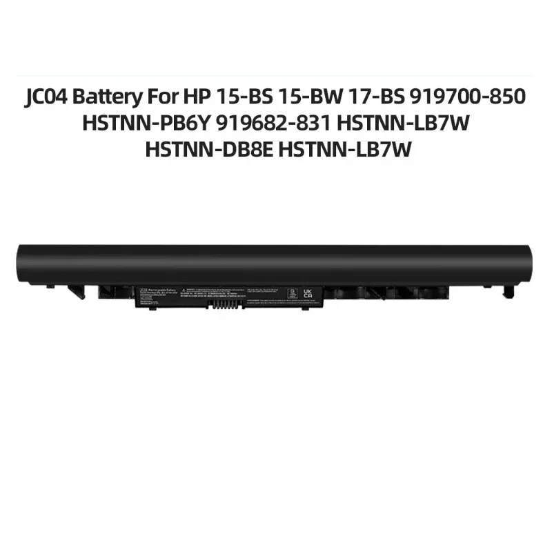 JC03 JC04 Battery For HP 15-BS 15-BW 17-BS 919700-850 HSTNN-PB6Y 919682-831 HSTNN-LB7W HSTNN-DB8E HSTNN-LB7W