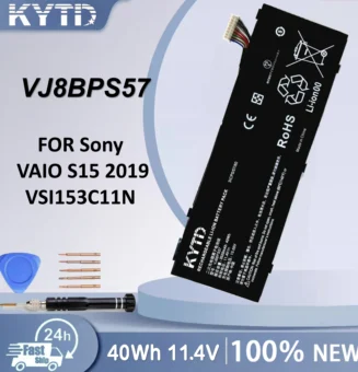 KYTD VJ8BPS57 Laptop Battery For Sony Vaio S15 VJS1548 VJS1531 VSI153C11N 3ICP5/57/80 40Wh 11.4V 3520mAh