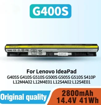 G400S Battery for Lenovo L12L4A02 G50 G50-45 L12S4A02 L12M4A02 L12M4E01 Z50 L12L4E01 Z70 L12S4E01 Z50-70 Z70-80 G505S G500S