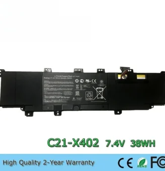 C21-X402 7.4V 38Wh Laptop Battery for Asus VivoBook X402 X402C X402CA