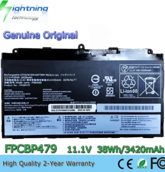FPCBP479 FPB0326S FPB0349S 11.1V 38Wh Genuine Battery for Fujitsu Stylistic Q616 Q665 Q738 Q739 31CP6/56/77