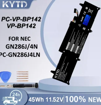 KYTD PC-VP-BP142 VP-BP142 Laptop Battery For NEC GN286J/4N PC-GN286J4LN 11.52V 45Wh 4300mAh