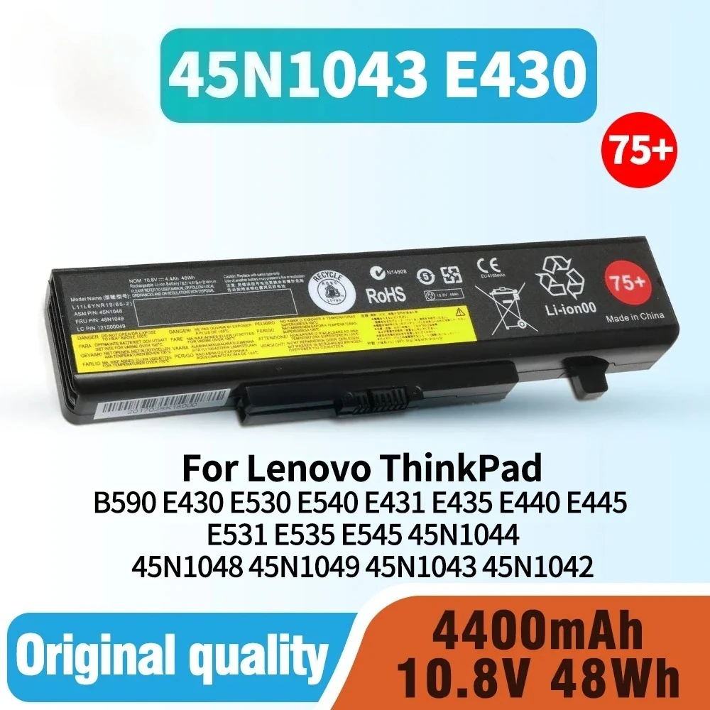B590 E430 E530 E540 0A36311 Laptop Battery for ThinkPad E431 E435 E440 E445 E531 E535 45N1048 45N1049 45N1043 45N1042 45N1044