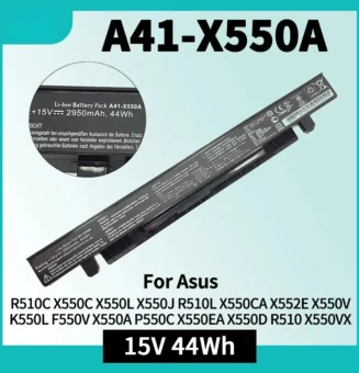 A41-X550A Battery for Asus R510C X550C X550L X550J R510L X550CA X552E X550V X550D R510 X550VX F550C K550L F550V P550C X550EA