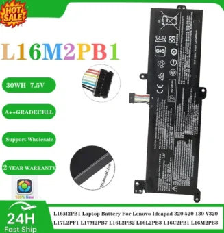 L16M2PB1 L16C2PB2 Laptop Battery For Lenovo Ideapad 320 520 130 V320 S145 L17L2PF1 L17M2PB7 L16L2PB2 L16L2PB3 L16C2PB1 L16M2PB3